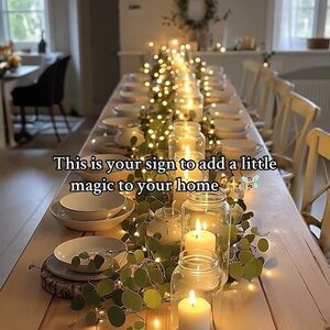 Twinkling Tree enchanted fairy olive branches (3 strands )